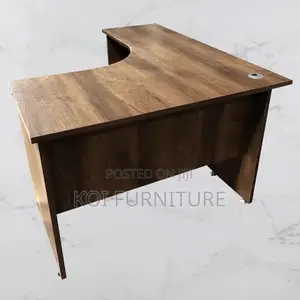 Office Desk; 1.2 Meters Curved Office Desk With Drawers