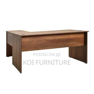 Office Desk; 1.2 Meters Curved Office Desk With Drawers