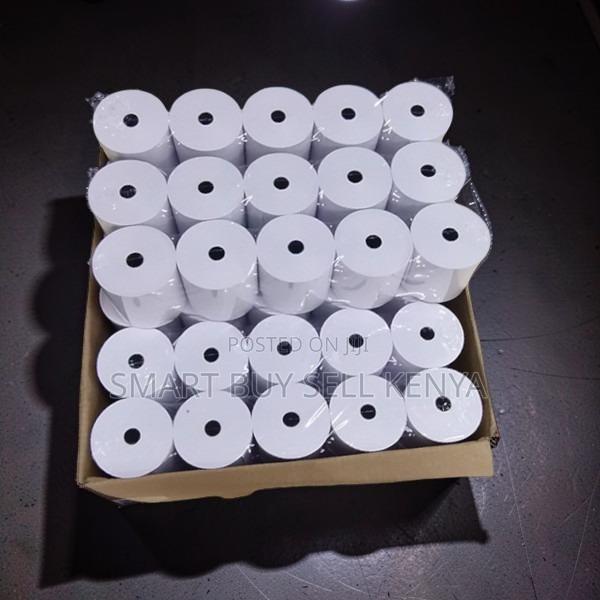 Consistent Performance 50pcs 80mm by 80mm by 13mm Thermal Paper Rolls
