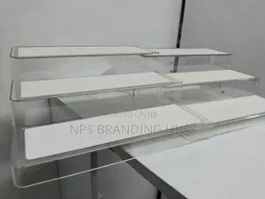 3 Tier Acrylic Expandable Perfume/Cosmetic /Multipurpose Rack (Gra.T