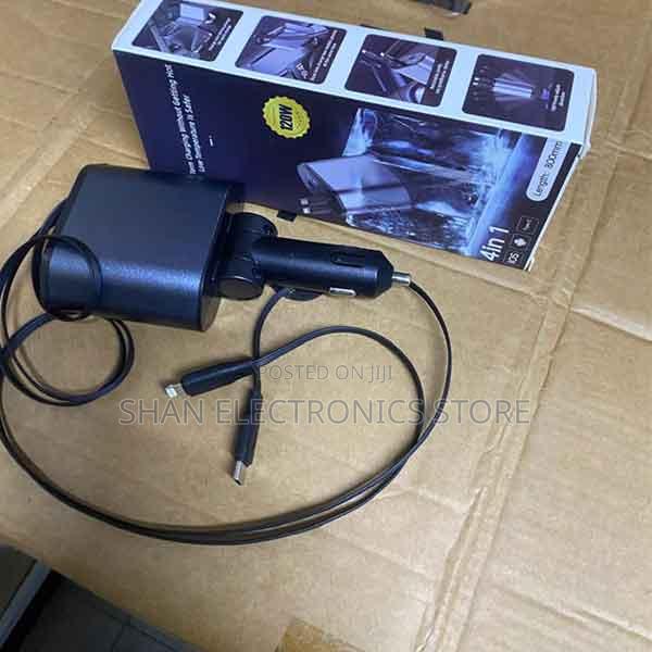 4in1 Fast Charging Charger Retractable 120w Super Charge, Usb C - thumbnail 2