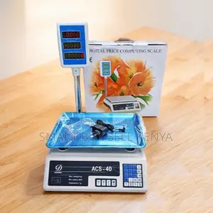 Scratch Resistant Acs40 Upto 40kgs Weight Price Digital Weighing Scale