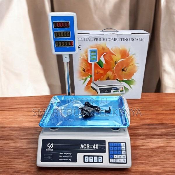 Low Maintenance Acs 40 Upto 40kgs Weight Price Digital Weighing Scale