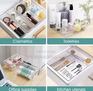 25 PCS Set Drawer Organizersstackable Design (Gra.T