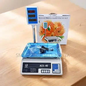 Reliable Accuracy Acs40 Upto 40kgs Weight Price Digital Weighing Scale