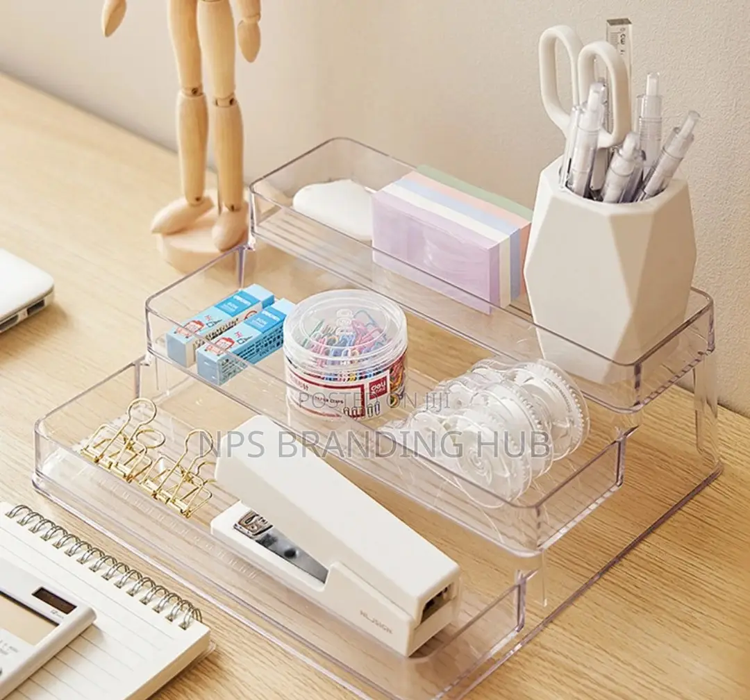 25 PCS Set Drawer Organizersstackable Design (Gra.T