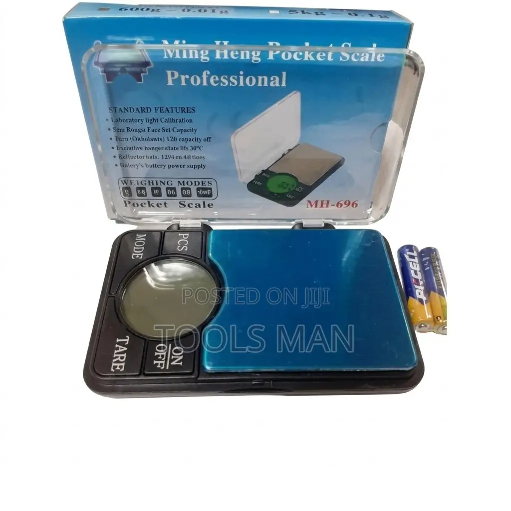 Ming Heng Pocket Scale Mh-696 600g 0.01g Digital Precision