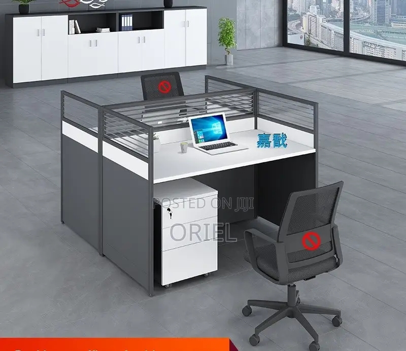 Office Workstation : 2-Way Modular Workstation