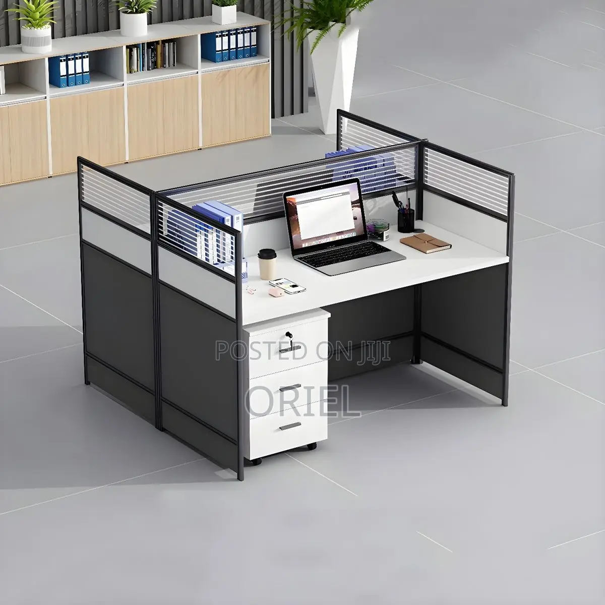 Office Workstation : 2-Way Modular Workstation