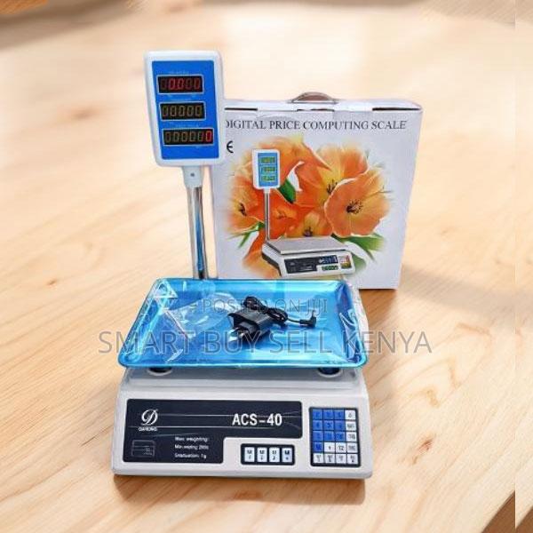 High Precision Acs 40 Upto 40kgs Weight Price Digital Weighing Scale