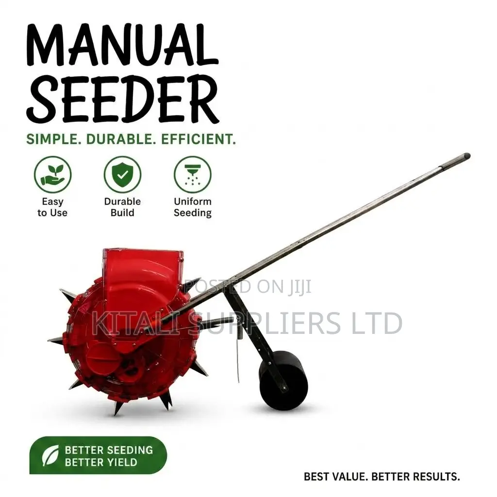Hand-Push Manual Seeder Machine
