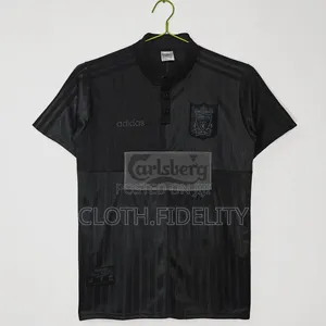 Liverpool Carlsberg 95/96 Adidas Black Out Edition Kit