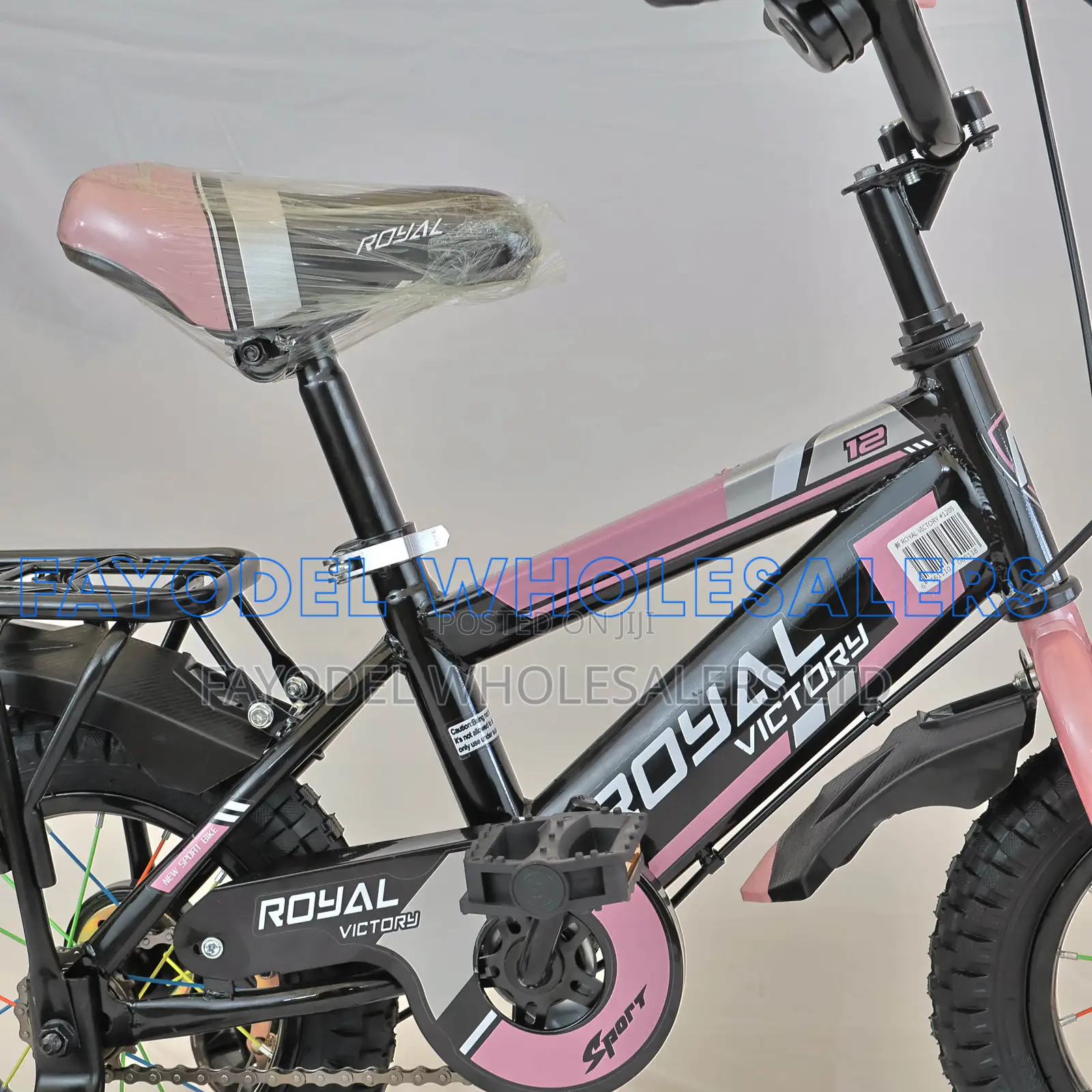 Royal Victory Size 12 Kids Bike With Training Wheels