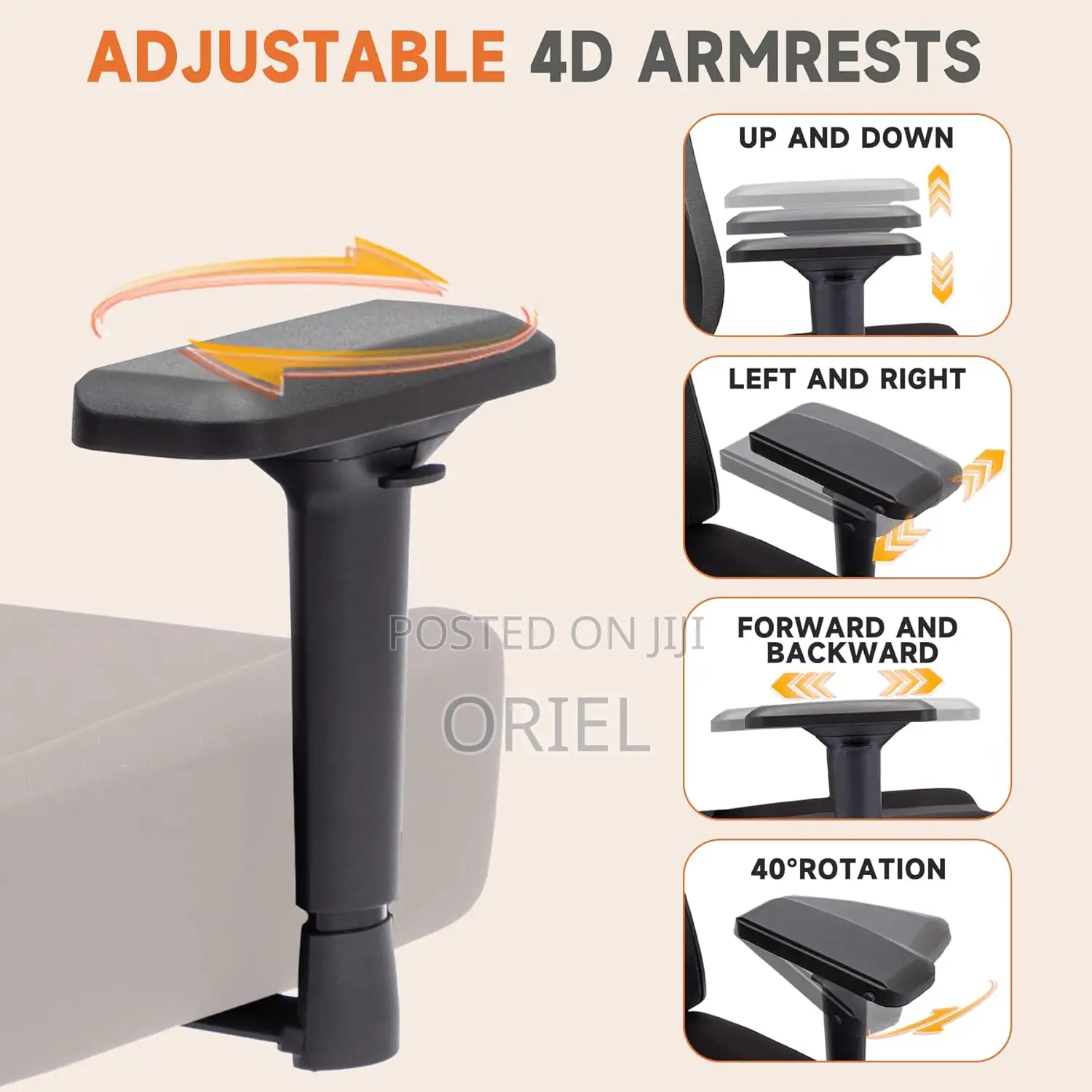 Office Chair : Orthopedic Office Seat