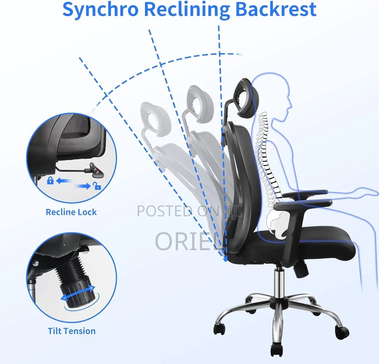 Office Chair : Orthopedic Office Seat