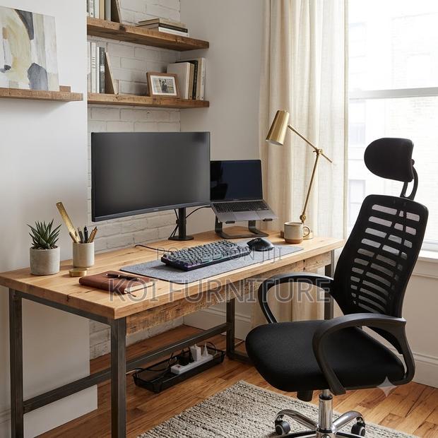 Office Chairs; Headrest Reclining Fabric Home Chairs - thumbnail 4