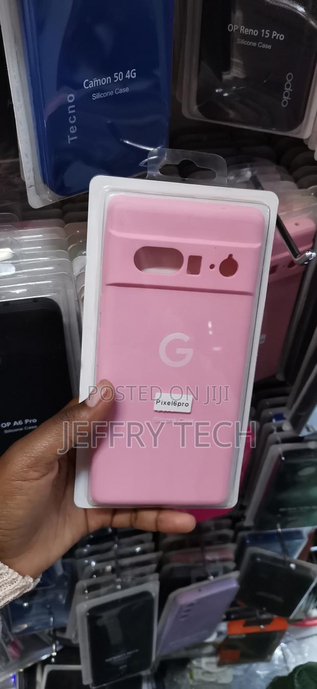 Google Pixel 6 Pro Enhanced Grip Silicone Case -Pink