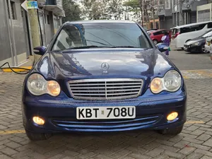 Mercedes-Benz C180 2006 Blue