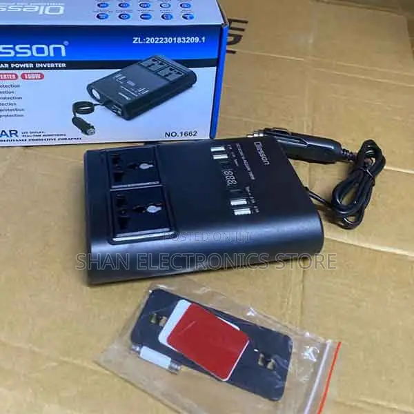Portable Universal No.1662–150w Quality Car Power Inverter150wac 220v
