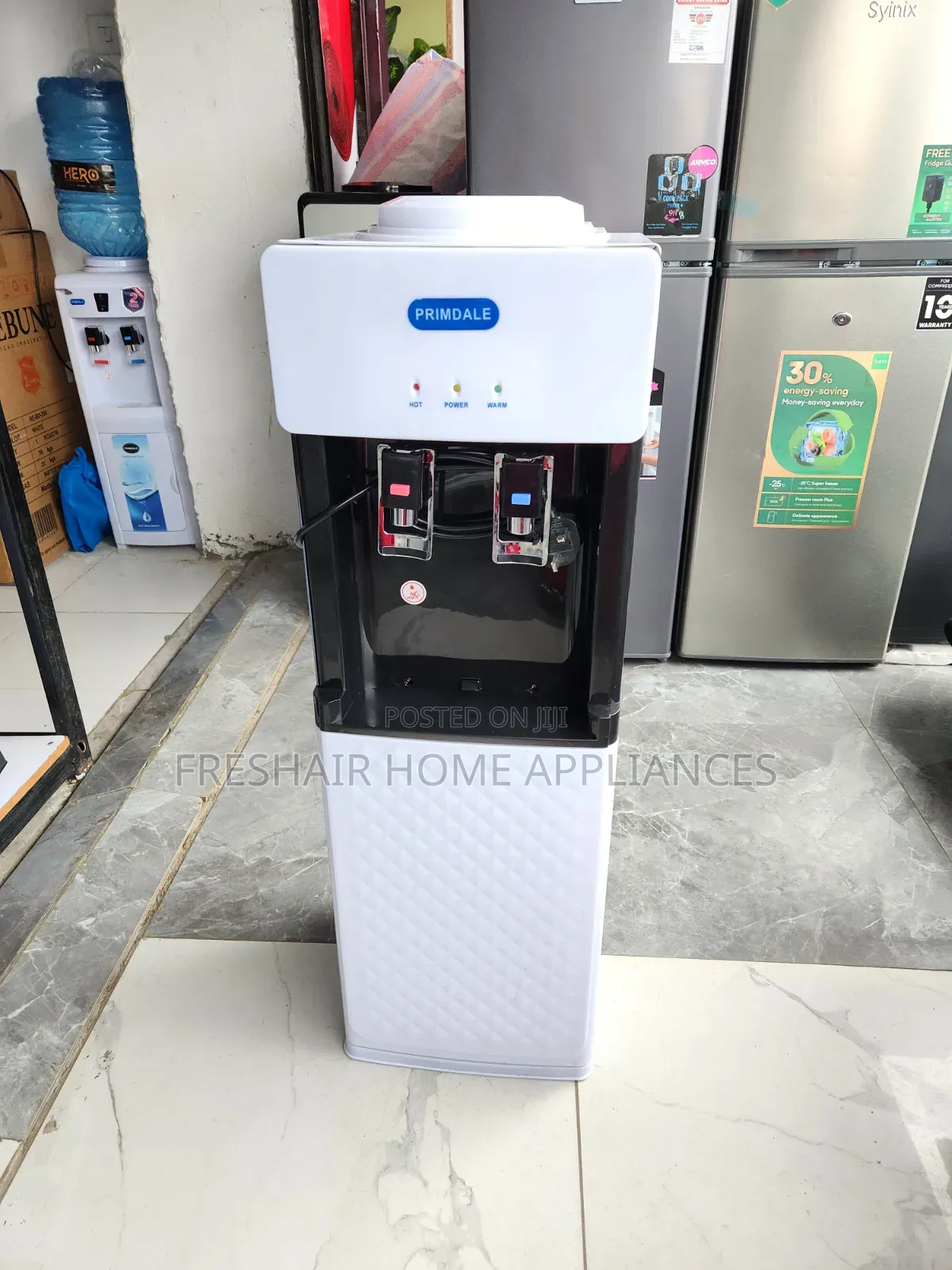 Water Dispenser White and Black