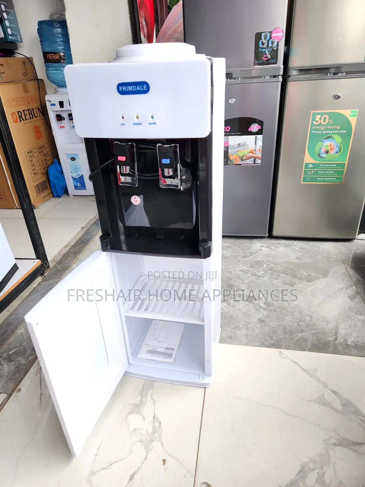 Water Dispenser White and Black
