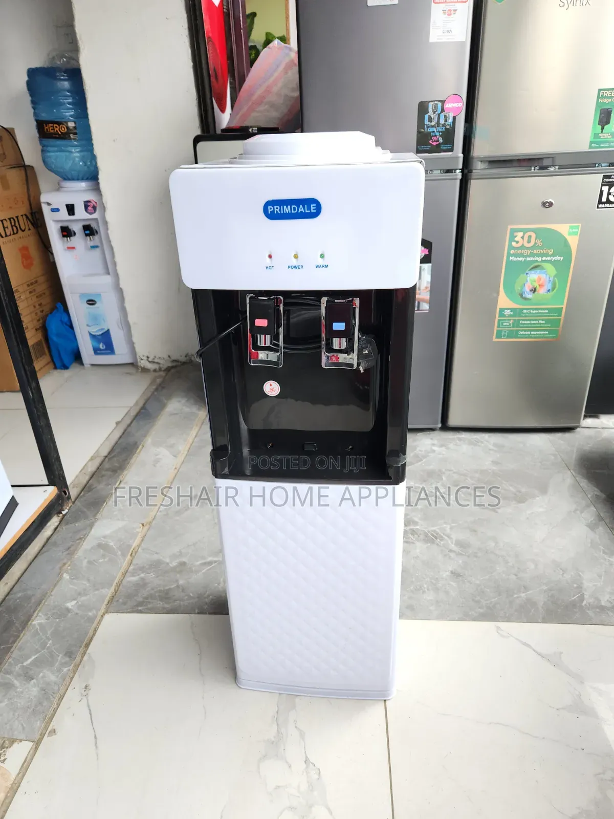 Water Dispenser White and Black