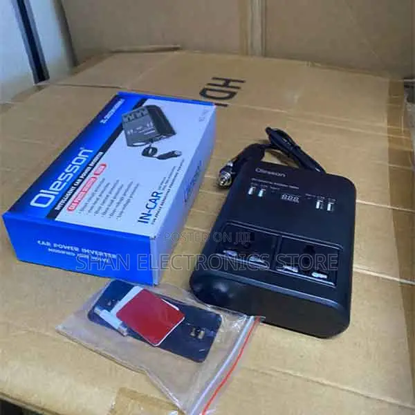 Stable Performance 12v/24v to 220v Ac Outlet, 4 Usb Ports + Type-C