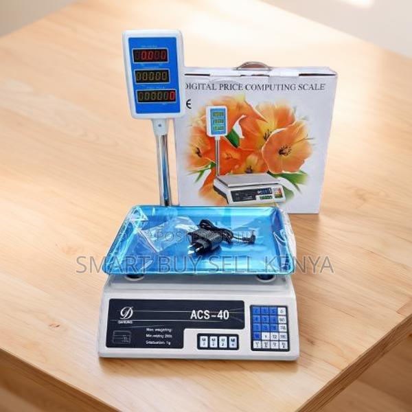 Robust Construction Acs 40 40kgs Weight Price Digital Weighing Scale