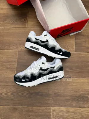 Nike Air Max 1 Patta Black White