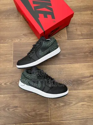 Nike Air Jordan 1 Low 
'Black Elephant'
