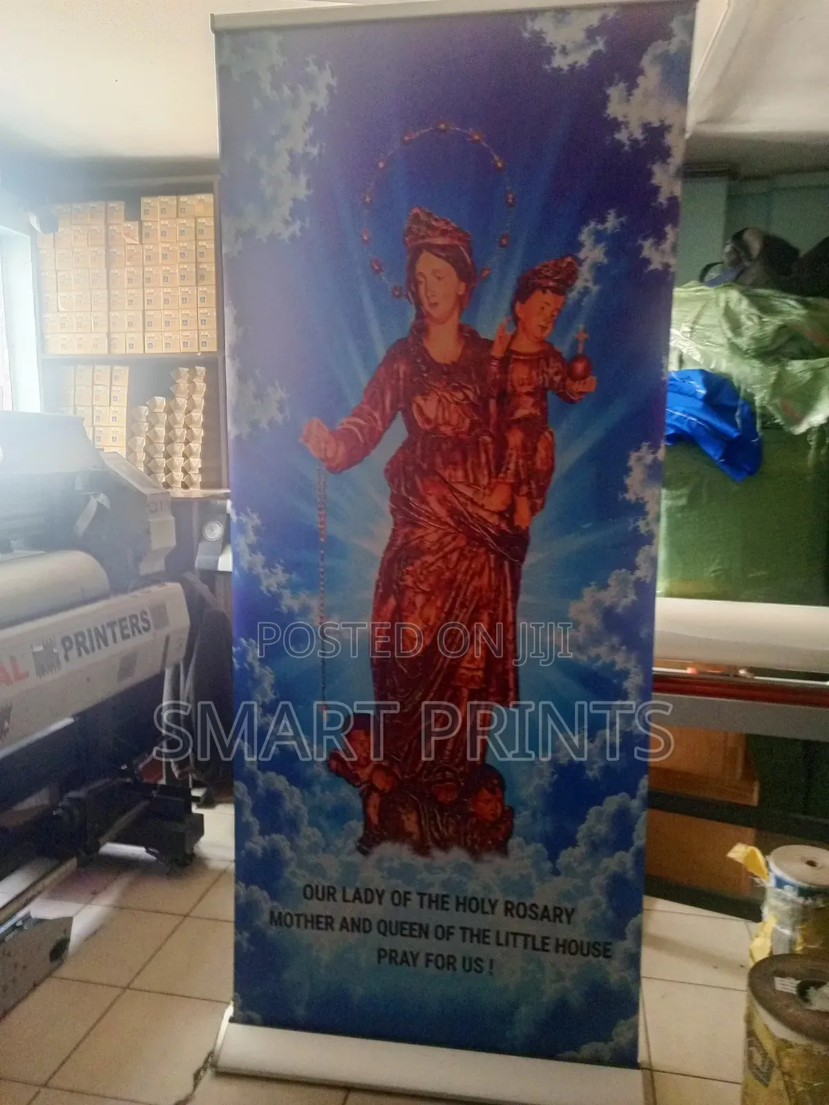 Narrow Base Roll Up Printing Services