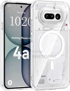Nothing Phone 4a Clear Transparent Magsafe Back Cover Case