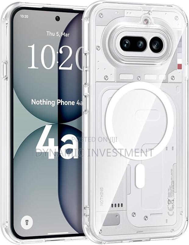 Nothing Phone 4a Clear Transparent Magsafe Back Cover Case - thumbnail 2