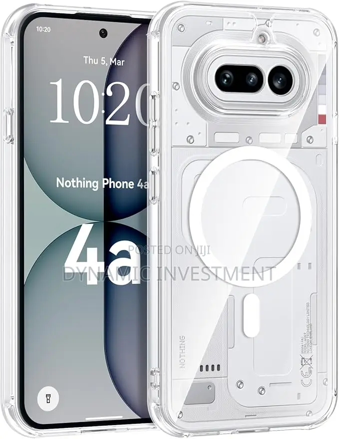 Nothing Phone 4a Clear Transparent Magsafe Back Cover Case