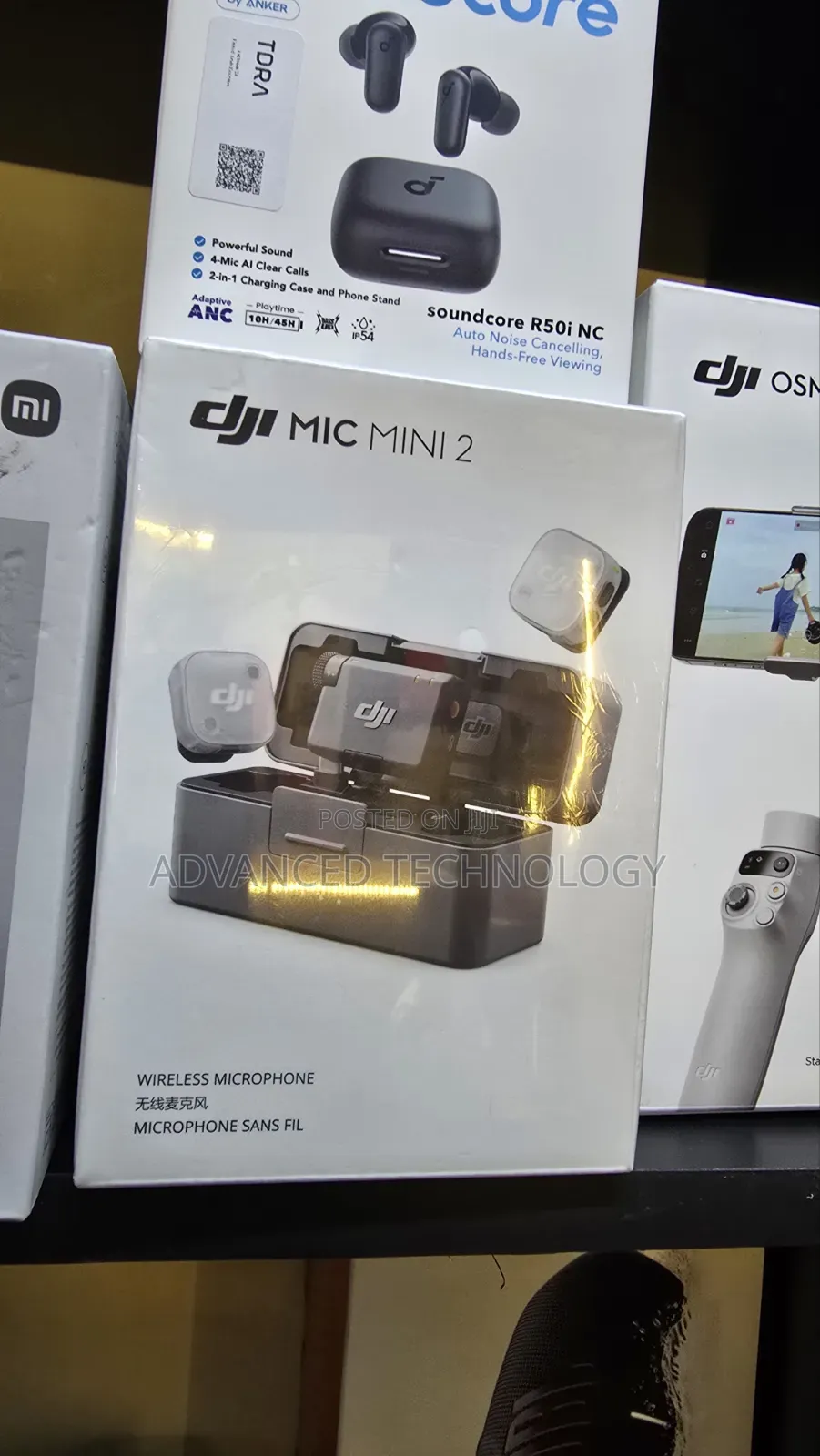 Dji Mic Mini 2 (2 Tx + 1 Rx + Charging Case) -2 Person Microphone