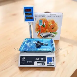 Large Tray Acs 40 Upto 40kgs Weight Price Digital Weighing Scale