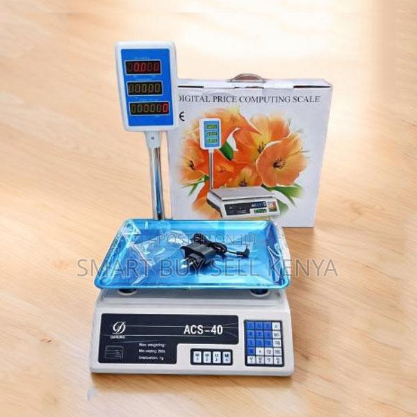 Accurate Results Acs 40 Upto 40kgs Weight Price Digital Weighing Scale