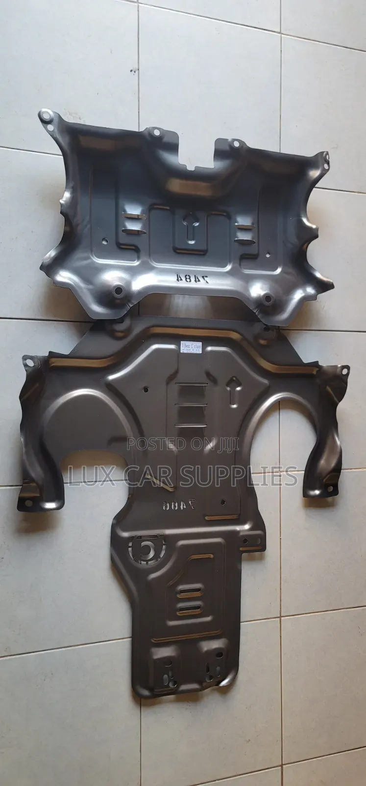 Mercedes-Benz Engine Sump Guard and Gearbox Skid Plate Set