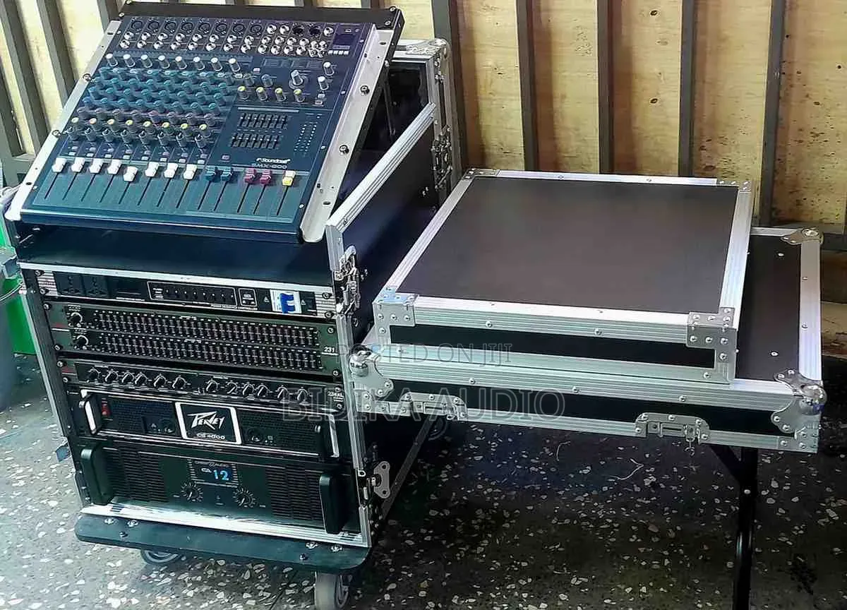 16u With Full Sound System Rack Unit