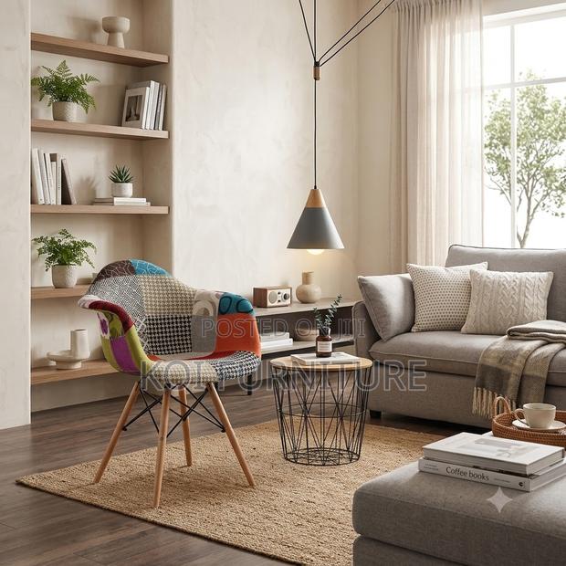 Dining Chairs; Large Eames Dining Chair With Huge Armrest - thumbnail 4