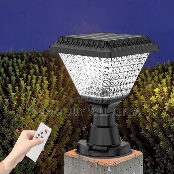 Elegant Outdoor Led Garden Light Main Gate Post Solar Light Lamp