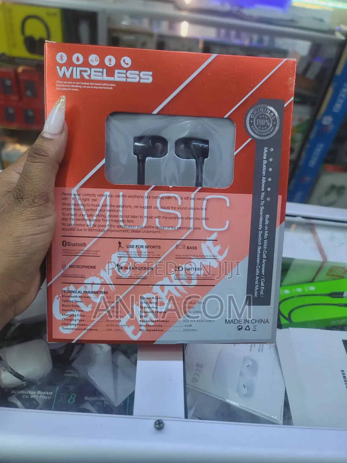 Stereo Wireless Neckband