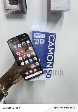 Tecno Camon 50 Pro 256 GB Black
