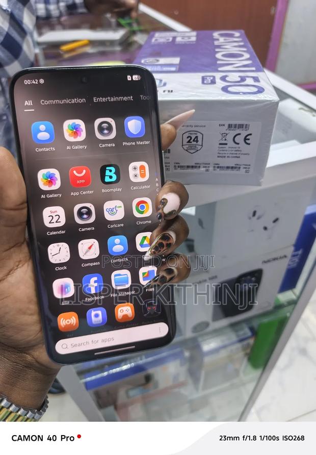 Tecno Camon 50 Pro 256 GB Black - thumbnail 2