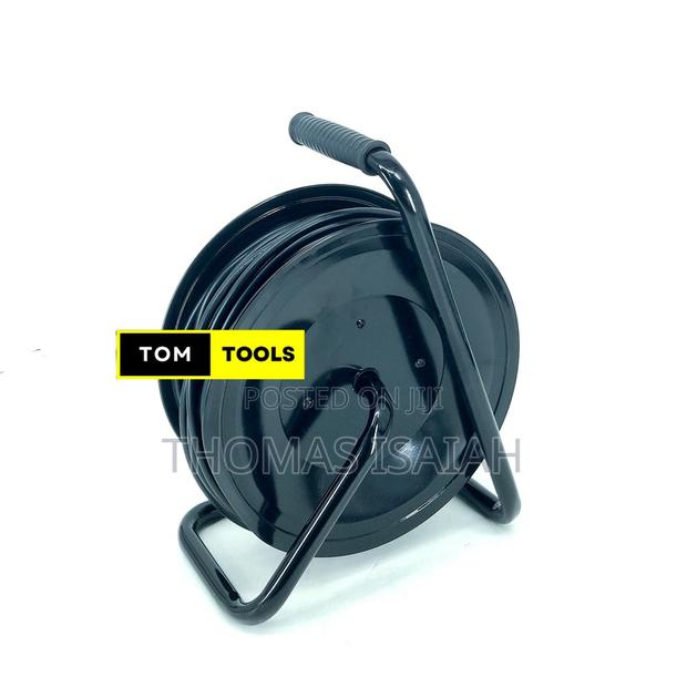 1.0mm X 50m Extension Cable Reel With Switch And 3 Sockets - thumbnail 3