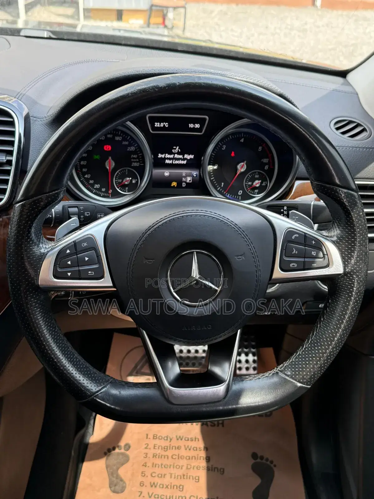 Mercedes-Benz GLS-Class 2017 Matt Black