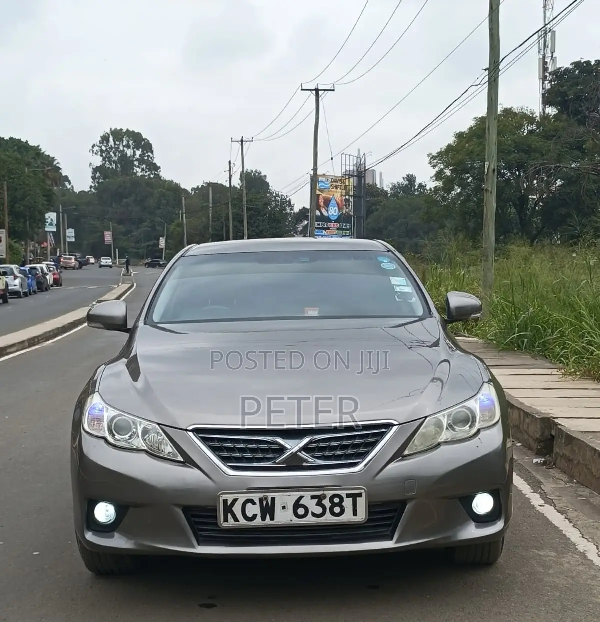 Toyota Mark X 2012 Brown