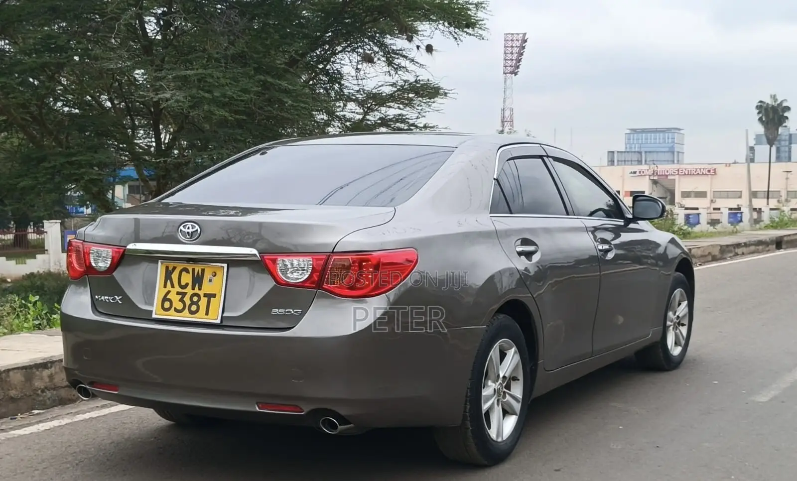 Toyota Mark X 2012 Brown