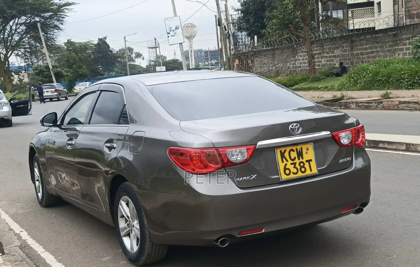 Toyota Mark X 2012 Brown