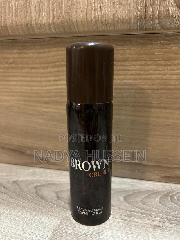 Brown Orchid Perfumed Spray